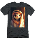 1 a Charming Ferret in a Cozy Blanket Ready for a Nap Eldre Delvie T-Shirt