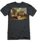 1 a Farm Boy with a Donkey Pigs and a Sheep Dog George Morland T-Shirt