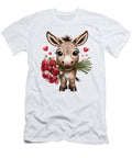 1 Adorable Donkey with Roses Joanna Redesiuk T-Shirt