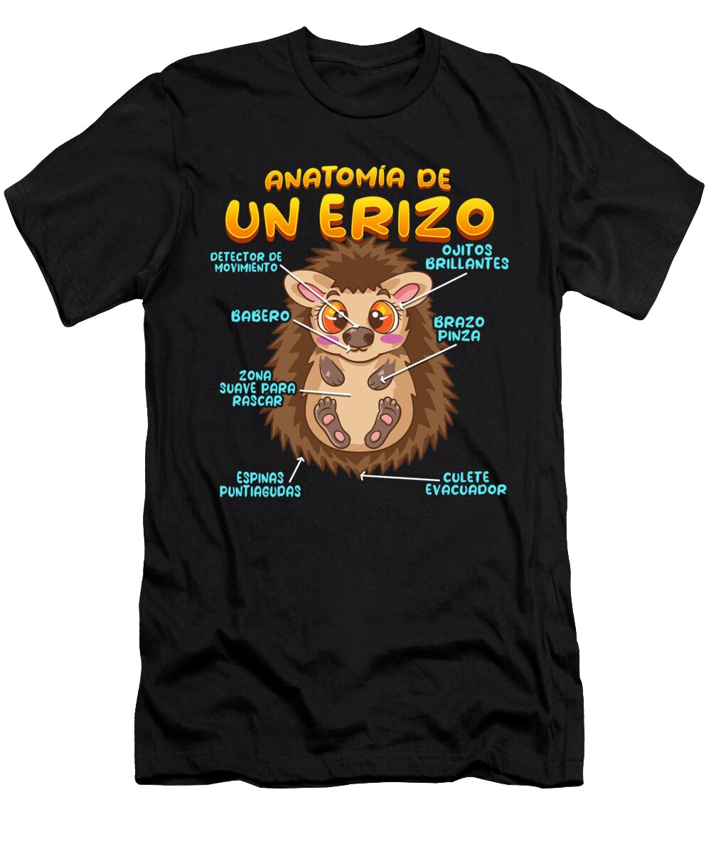 1 Anatomy of a Funny Hedgehog Tshirtoftheyear Lejan T-Shirt