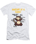 1 Anatomy of Ferret Pet Animal Funny Ferret Florian Dold Art T-Shirt