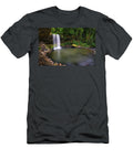 1 Beaver Falls Cascading Into a Serene Pool Surrounded By Dense Forests of Oregon Miroslav Liska T-Shirt