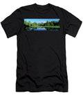 1 Beaver Pond Grand Teton National Park Wy Panoramic Images T-Shirt