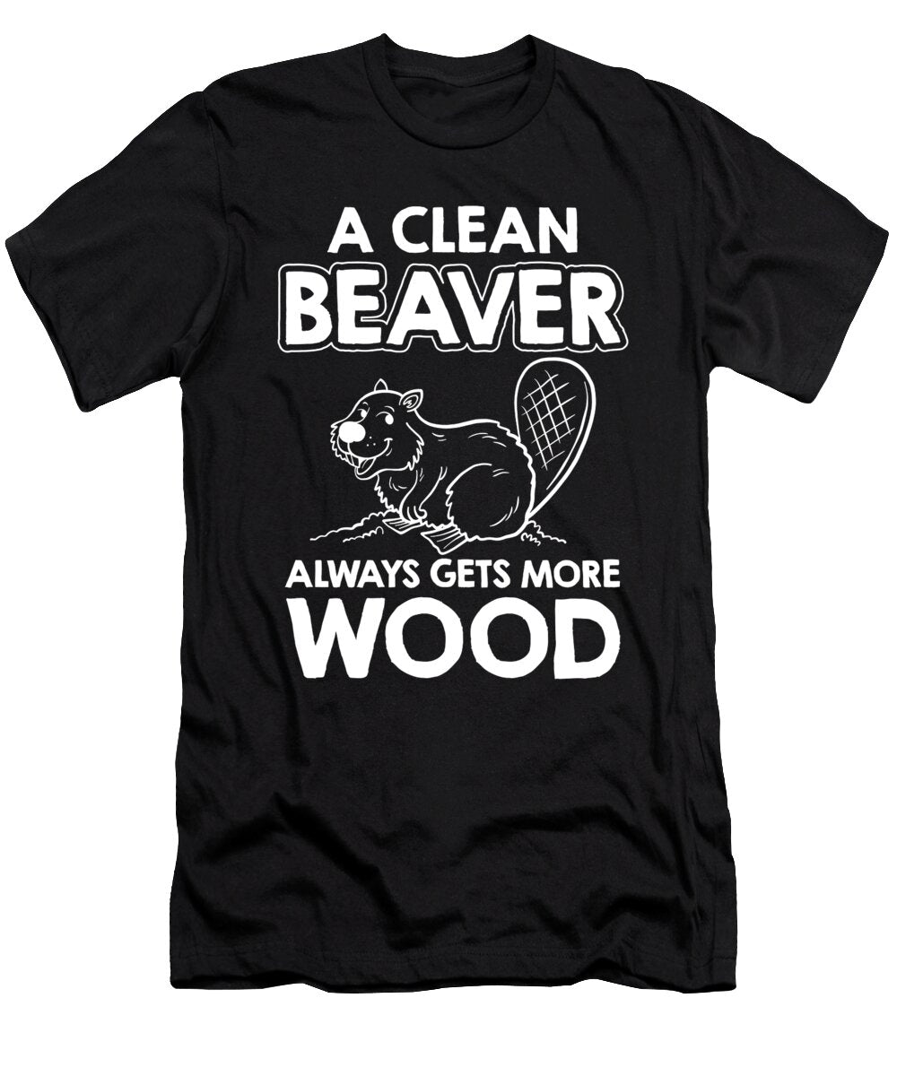 1 Beaver Woodland Animal Lover Gift Idea Haselshirt T-Shirt