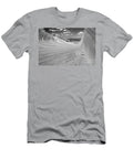 1 Black and White Sandstone Waves Adam Jewell T-Shirt