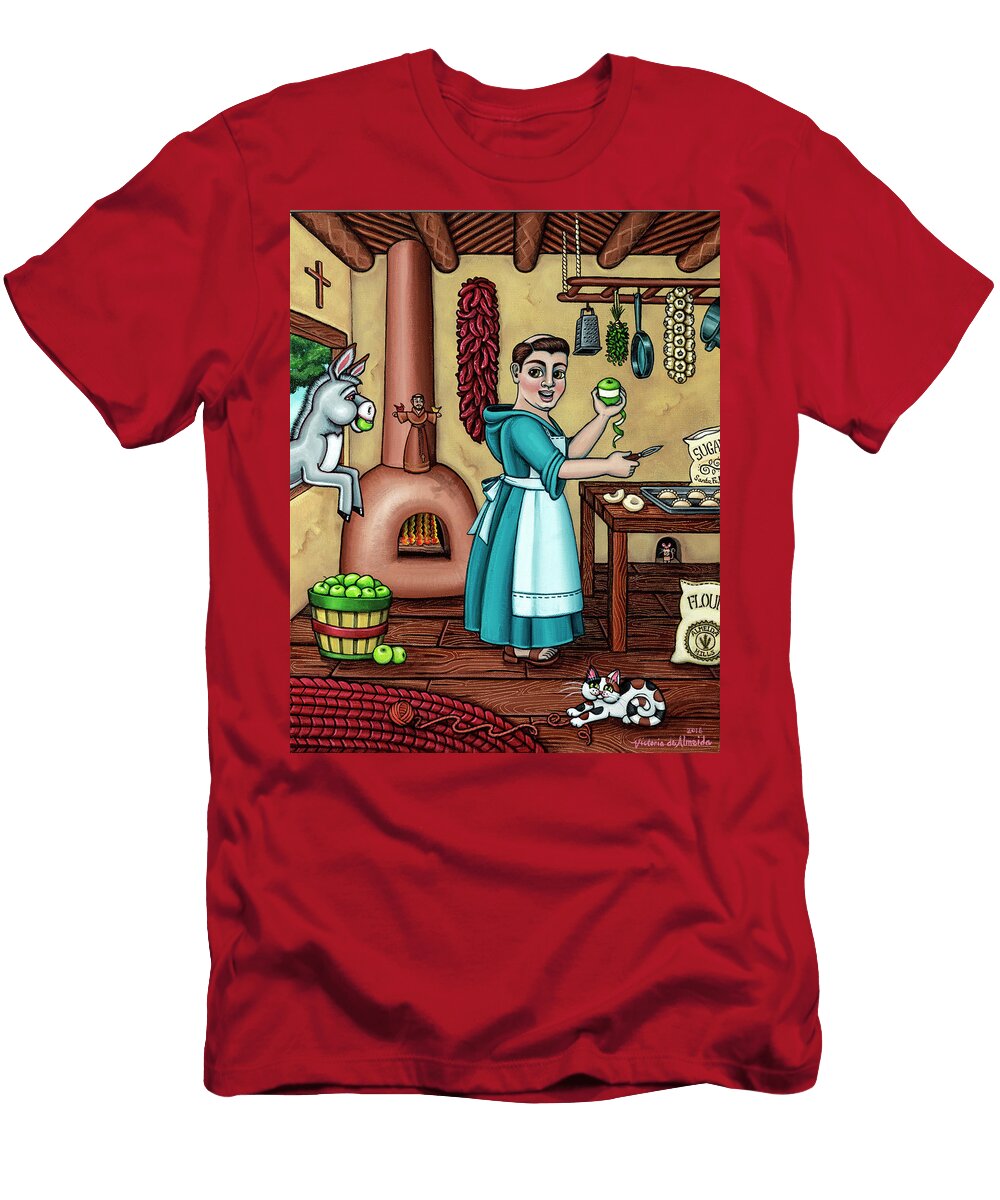 1 Burritos in the Kitchen Victoria De Almeida T-Shirt