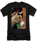 1 Burro Donkey Oil Painting By Asar Studios Celestial Images T-Shirt