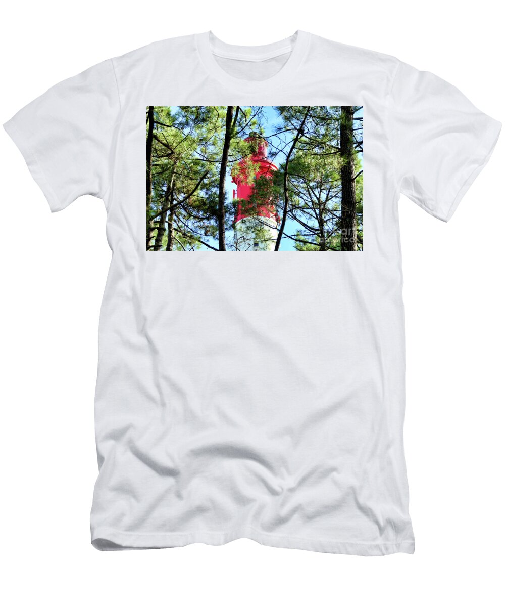 1 Cap Ferret Lighthouse Stephen Farhall T-Shirt