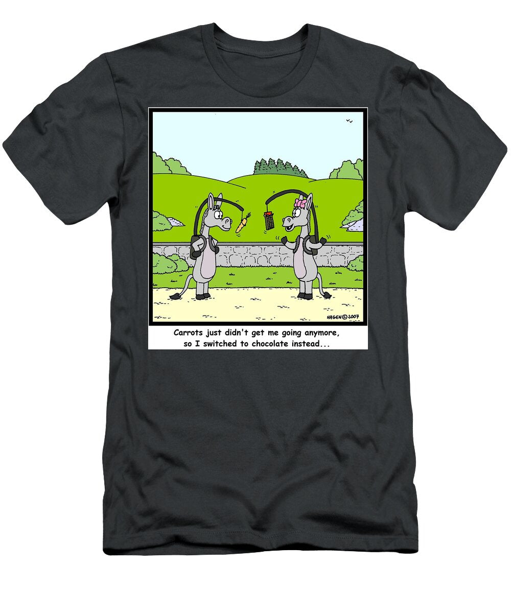 1 Carrots Just Didnt Get Me Going Anymore So I Switched Hagen T-Shirt