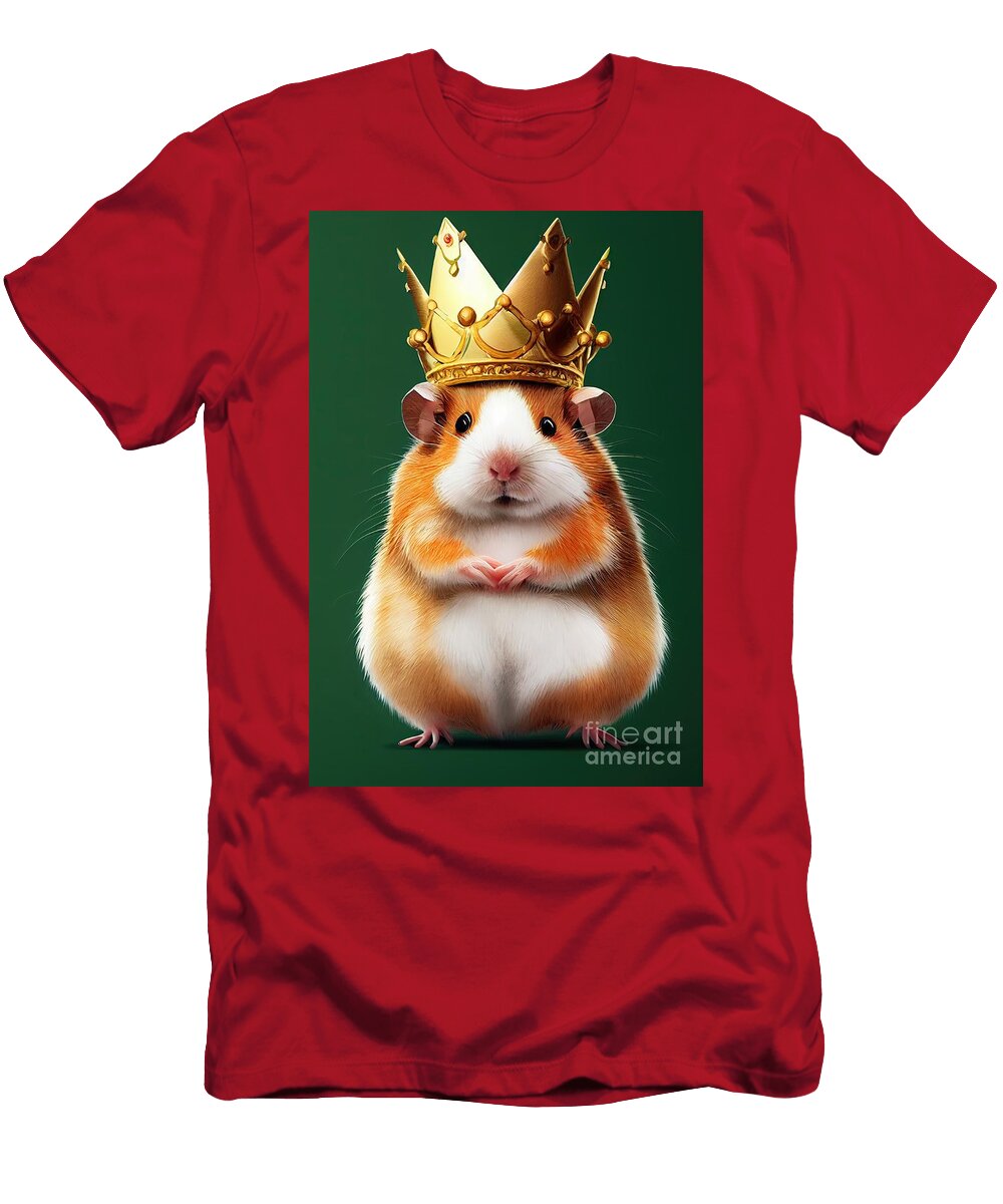 1 Cat with Queen Crown Benny Marty T-Shirt