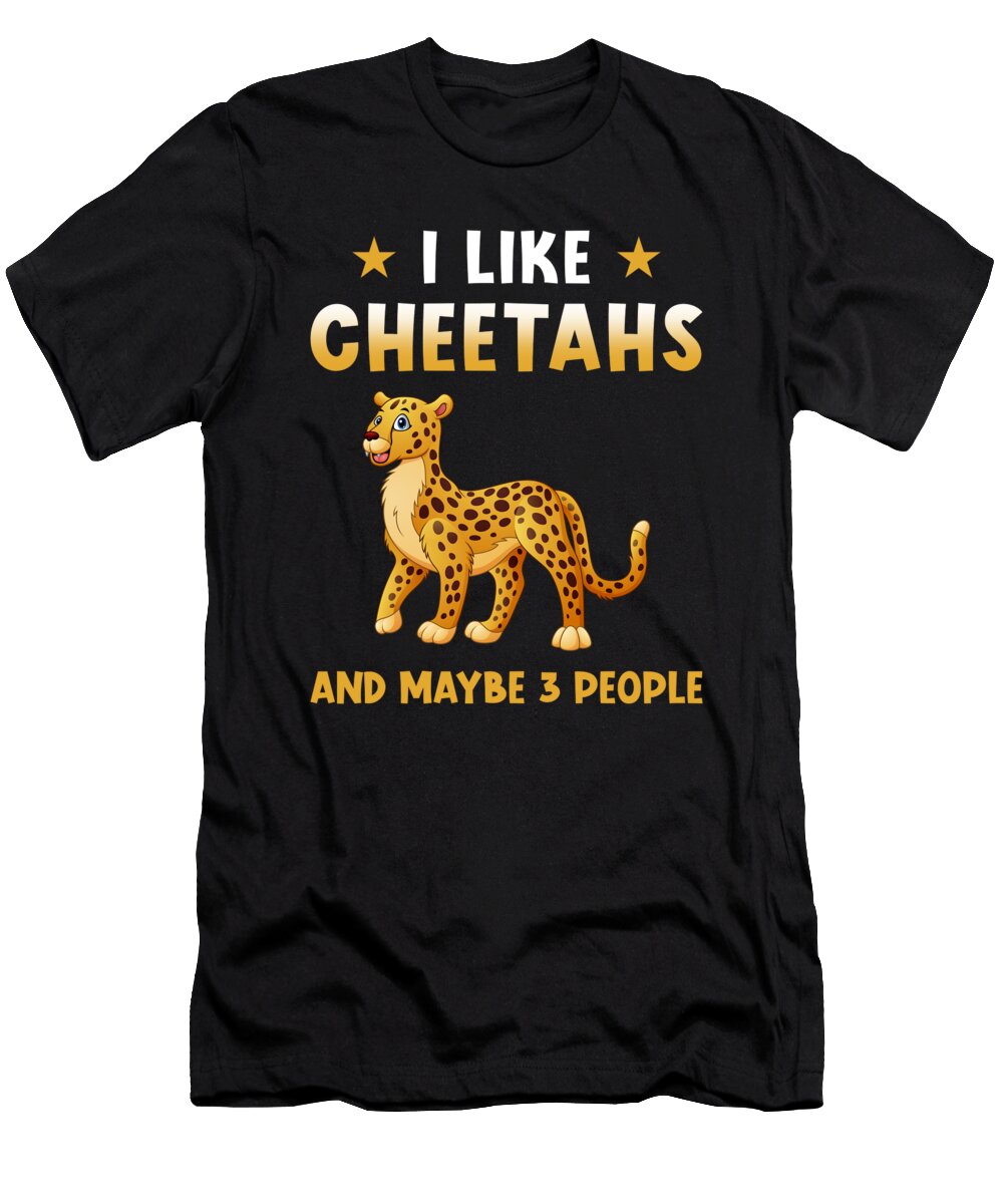 1 Cheetah Saying Funny Manuel Schmucker T-Shirt