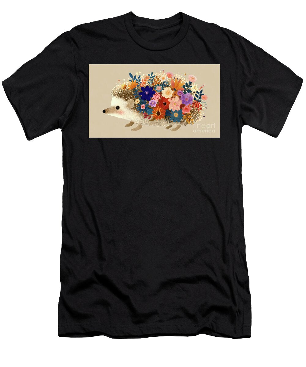 1 Colorful Flower Hedgehog Beautiful Things T-Shirt