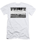 1 Coyote Fishing in the Madison River N P S Jacob W Frank T-Shirt
