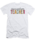 1 Curriculum Teacher Leopard Print Funny Teaching Appreciation Jensen Cena T-Shirt