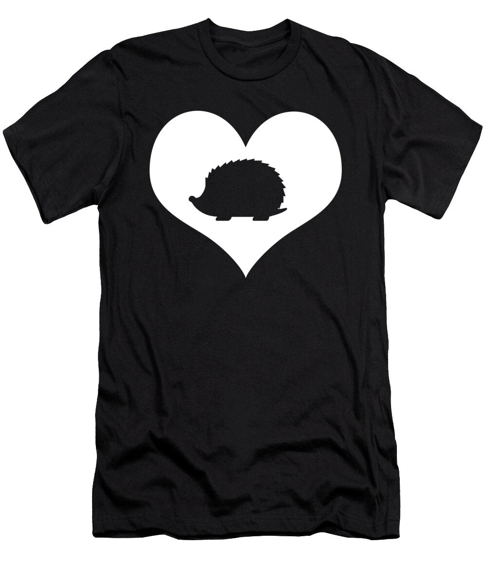 1 Cute Hedgehog Animal Love Cute Porcupine Gift Muc Designs T-Shirt