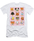 1 Cute Little Animals on Pink Background Csa Images T-Shirt