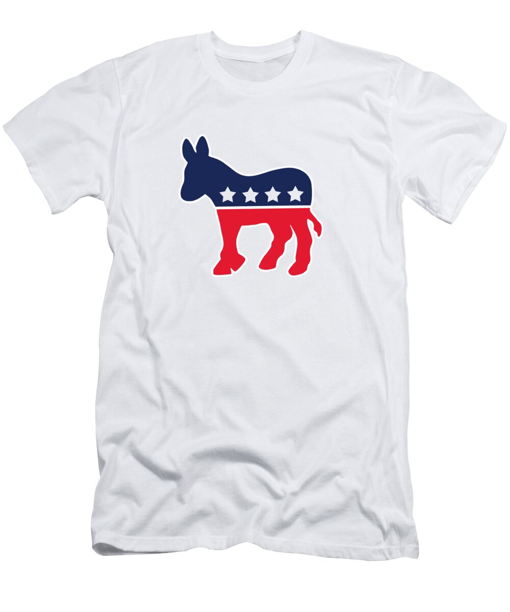 1 Democratic Donkey Valentina Hramov T-Shirt
