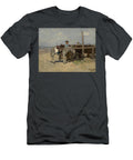 1 Donkey Stand on the Beach At Scheveningen Anton Mauve T-Shirt