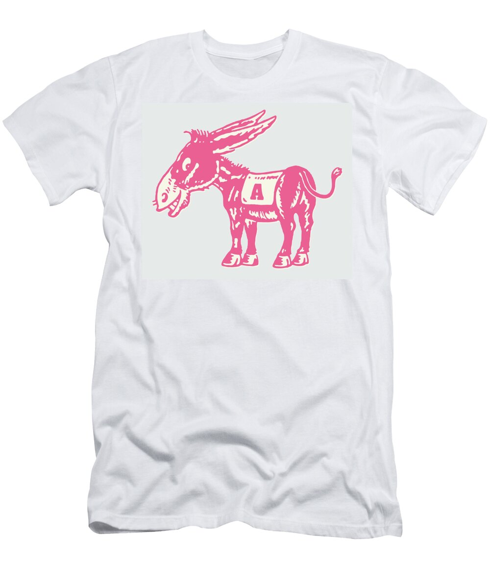 1 Donkey with a Blanket Csa Images T-Shirt