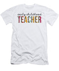 1 Early Childhood Teacher Leopard Print Funny Teaching Appreciation Jensen Cena T-Shirt