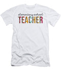 1 Elementary School Teacher Leopard Teaching Appreciation Jensen Cena T-Shirt