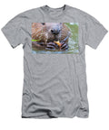 1 European Beaver Feeding in Water Alhama River Ebro Eduardo Blanco Natureplcom T-Shirt