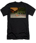 1 European Hedgehog Feeding From Bowl in Urban Garden Terry Whittaker Natureplcom T-Shirt
