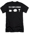1 Funny Hedgehog Animal Zookeeper Wildlife Simple Man Lukas Davis T-Shirt