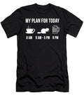 1 Funny Wild Beaver Hunting Hunter My Plan for Today Lukas Davis T-Shirt