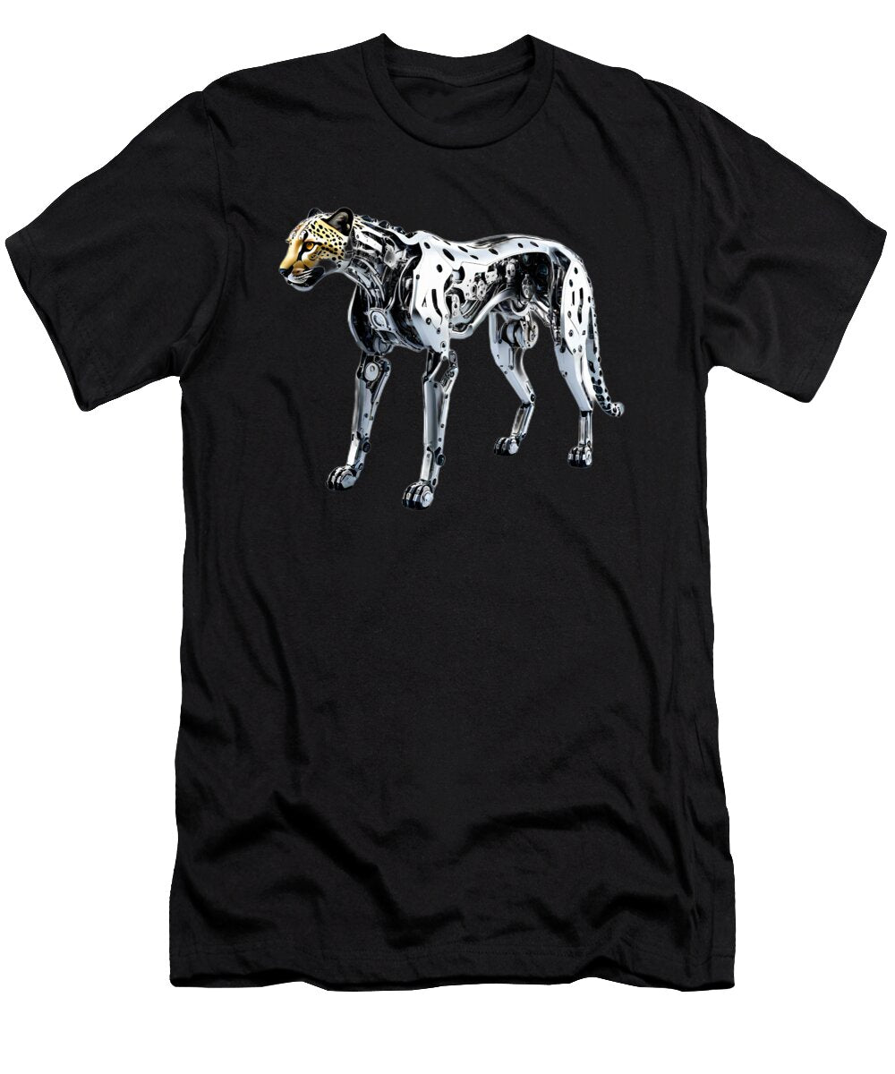 1 Futuristic Robotic Cheetah Aukim Edenrose T-Shirt