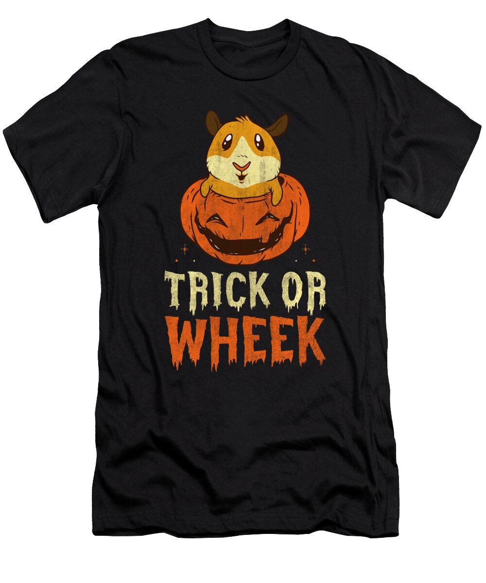 1 Hamster Trick or Wheek Spooky Pumpkin Tenshirt T-Shirt