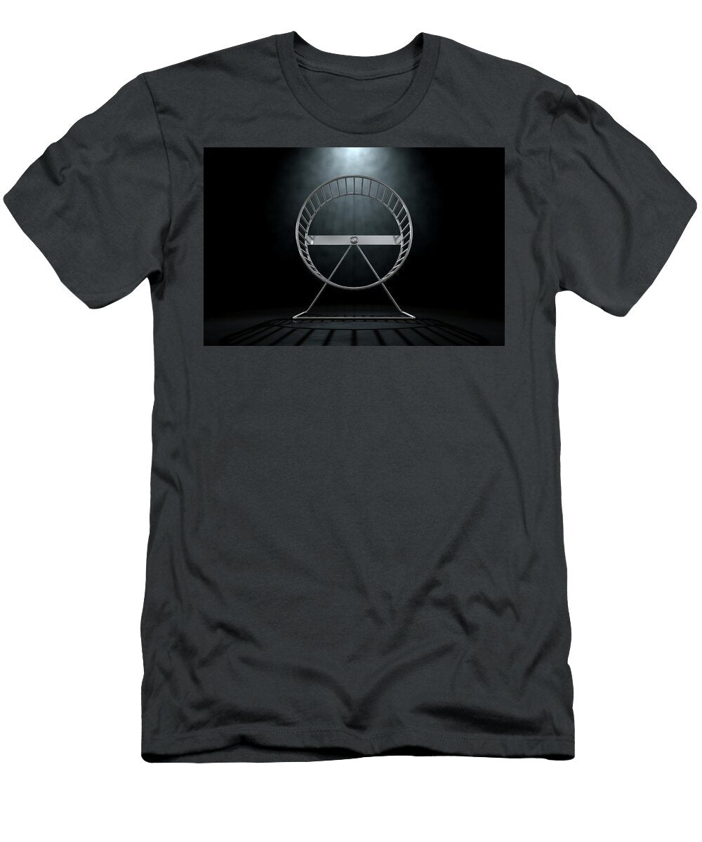 1 Hamster Wheel Empty Allan Swart T-Shirt