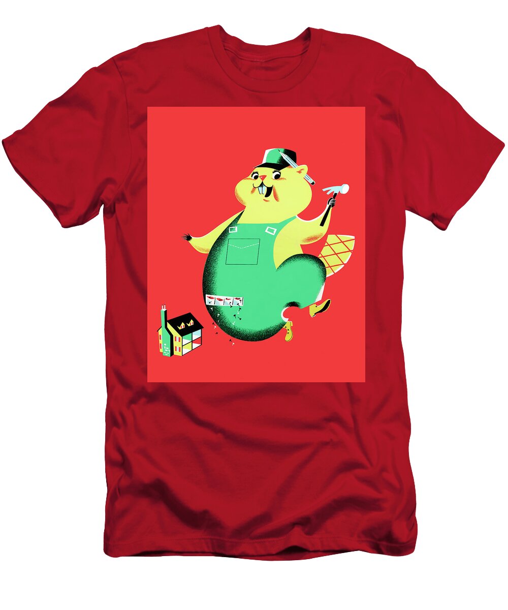 1 Handyman Beaver Csa Images T-Shirt