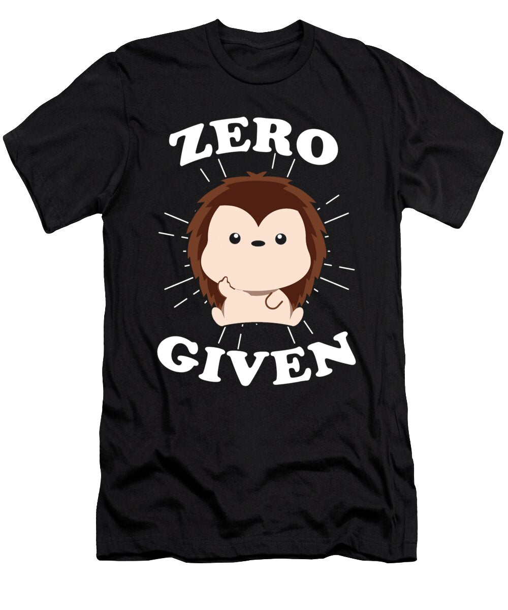 1 Hedgehog Middle Finger Manuel Schmucker T-Shirt