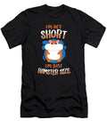 1 Im Not Short Im Hamster Size Dwarf Syrian Golden Hamster Graphics Lab T-Shirt