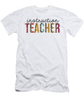 1 Instruction Teacher Leopard Funny Teaching Appreciation Jensen Cena T-Shirt