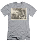 1 Joseph Kneels with the Child Before Mary on the Donkey Giovanni Domenico Tiepolo T-Shirt