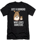 1 Just a Grandad Who Loves Hamsters Funny Hamster Pet Cynto T-Shirt
