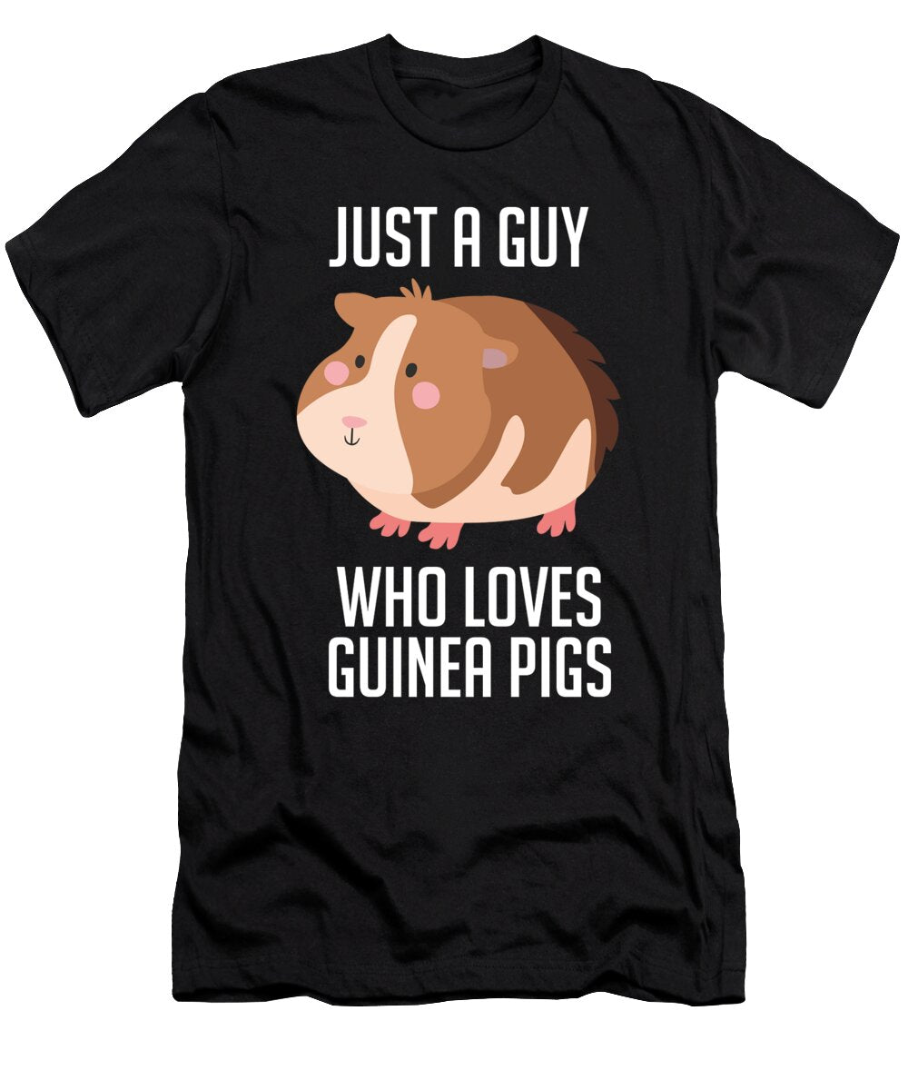 1 Just a Guy Who Loves Guinea Pigs Cynto T-Shirt