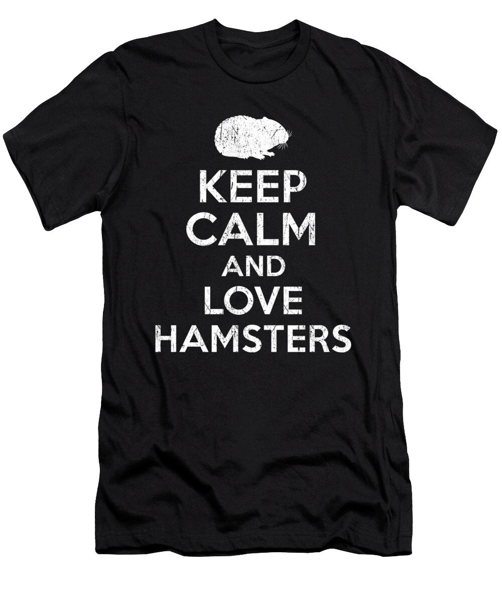 1 Keep Calm Hamster Manuel Schmucker T-Shirt