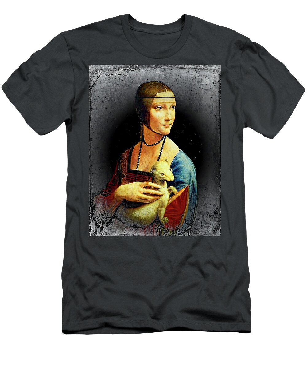 1 Lady with Ermine By Leonardo Luigi Petro T-Shirt