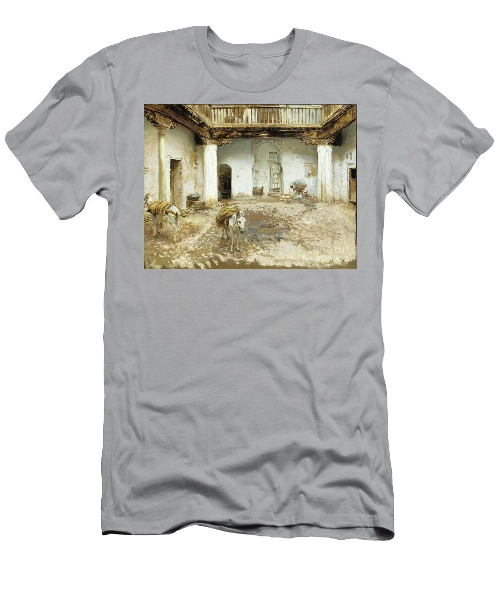 1 Moorish Courtyard 1913 John Singer Sargent T-Shirt