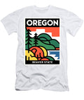 1 Oregon Beaver State Poster Real Art T-Shirt