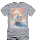 1 Pet Hamster in Colorful Bubble Scene Jk T-Shirt