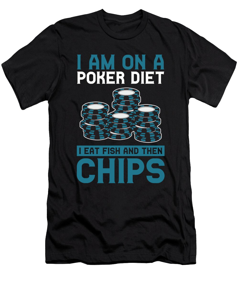 1 Poker Crazy Squirrel T-Shirt