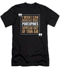 1 Porcupine Rodent Wildlife Animal Porcupine Crazy Squirrel T-Shirt