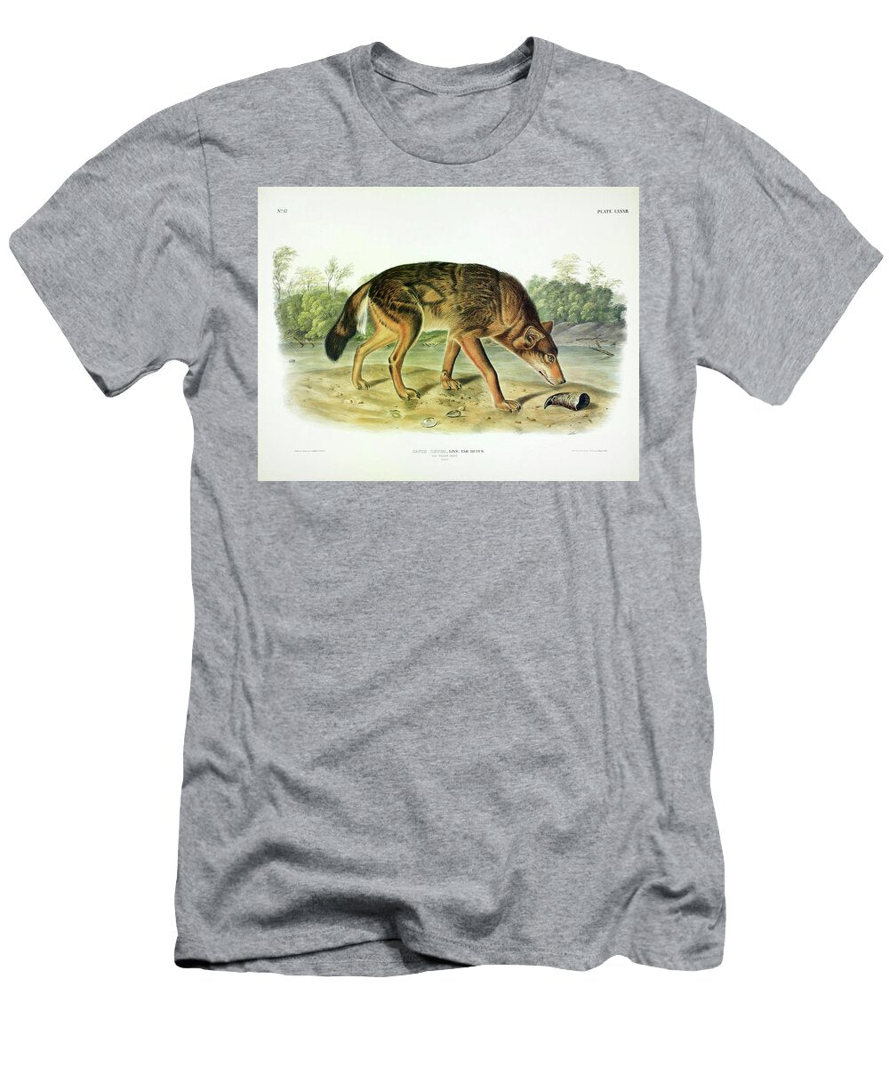 1 Red Texan Wolf John James Audubon T-Shirt