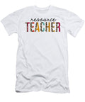 1 Resource Teacher Leopard Print Funny Teaching Appreciation Jensen Cena T-Shirt