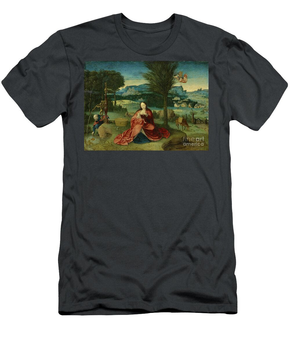 1 Rest on the Flight Into Egypt Joachim Patenier or Patinir T-Shirt