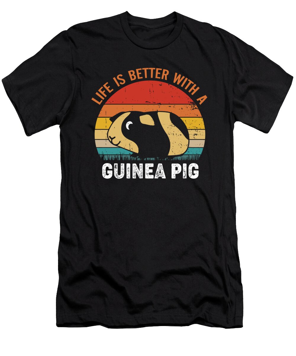 1 Rodent Hamster Pet Guinea Pig Lover Gift Raphaelartdesign T-Shirt